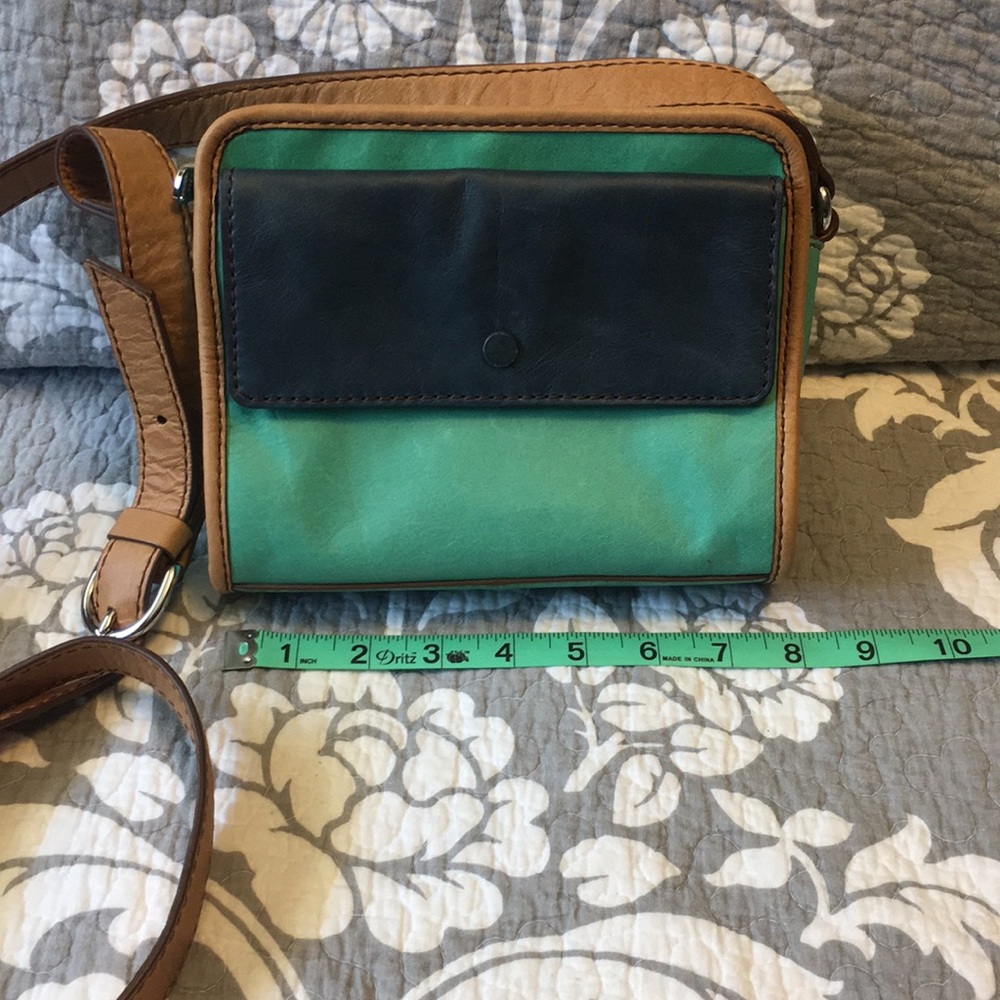 Fossil Color Block Crossbody Bag - image 2